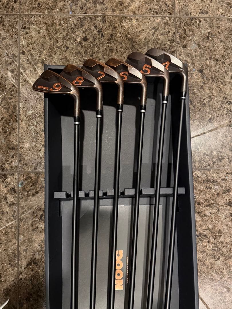 NOOG ONE-LENGTH IRONS 6本セット(4番〜9番)