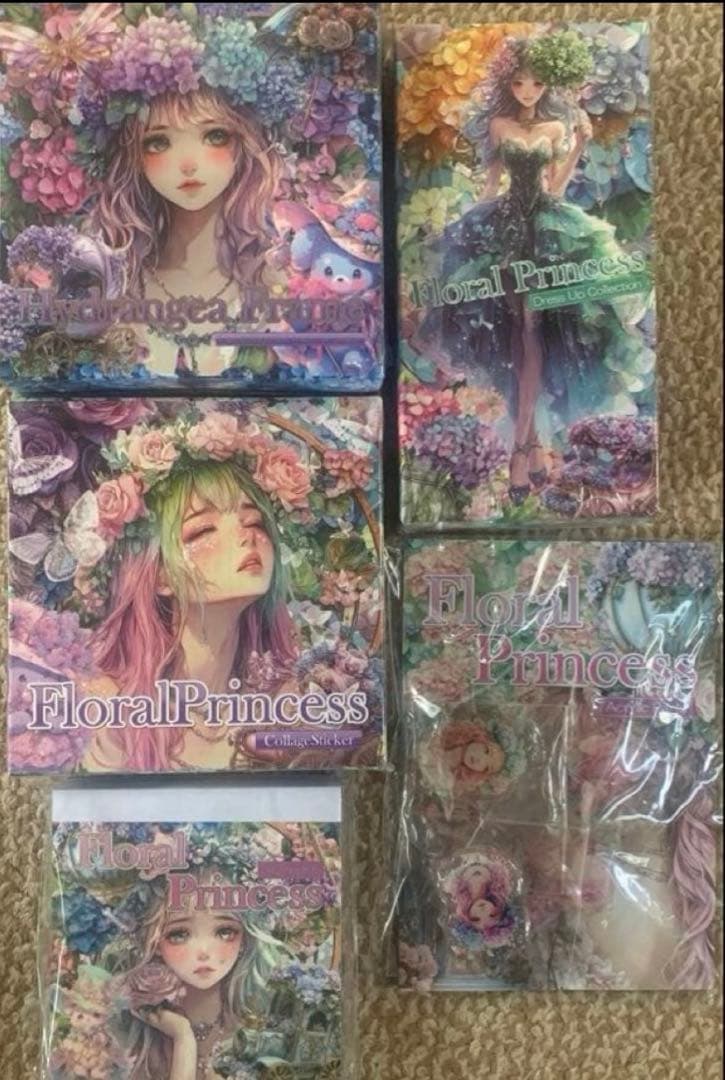 ラスト1セット❗️♡nene様フローラルプリンセスシリーズ 7点セット♡