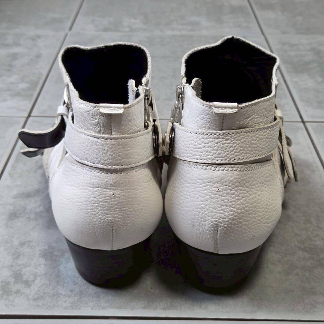 希少 TORNADO MART トリプルベルテッド ハーフブーツ