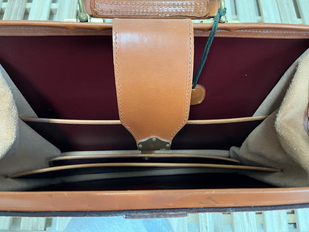 グレンロイヤル×ブルックスブラザース 希少ダブルネーム　ブライドル　ダレスバッグ