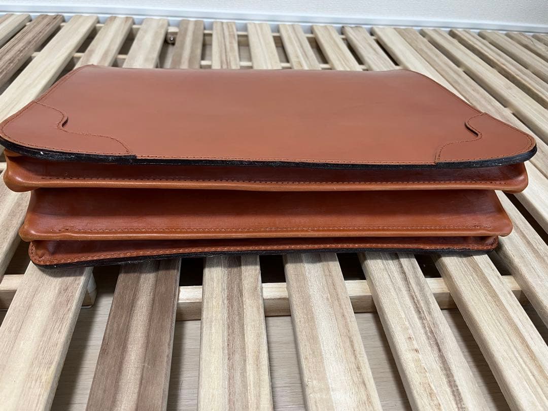 グレンロイヤル×ブルックスブラザース 希少ダブルネーム　ブライドル　ダレスバッグ