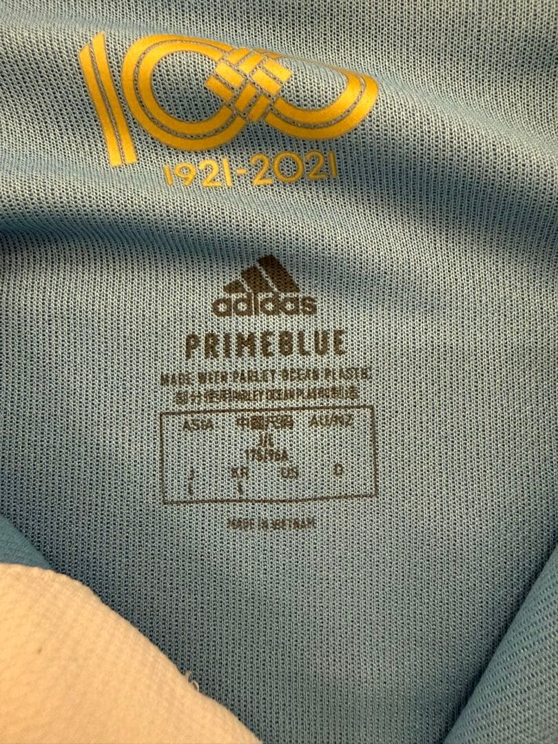 サッカー日本代表　アディダス　100周年記念ユニフォーム　田中碧