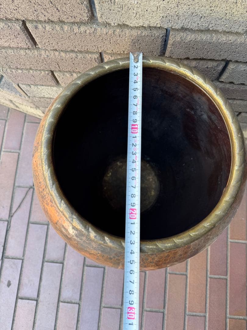 早いもの勝ち！銅　傘立て　イタリア製　ヴィンテージ　コッパー　アンティーク