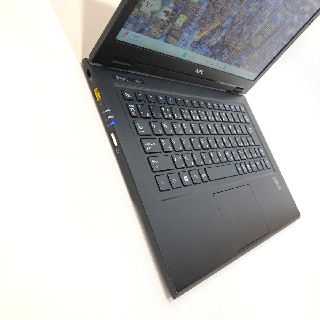 初心者向け✨快速i5・薄型・超軽量✨黒✨すぐ使えるノートパソコン◇T364-2