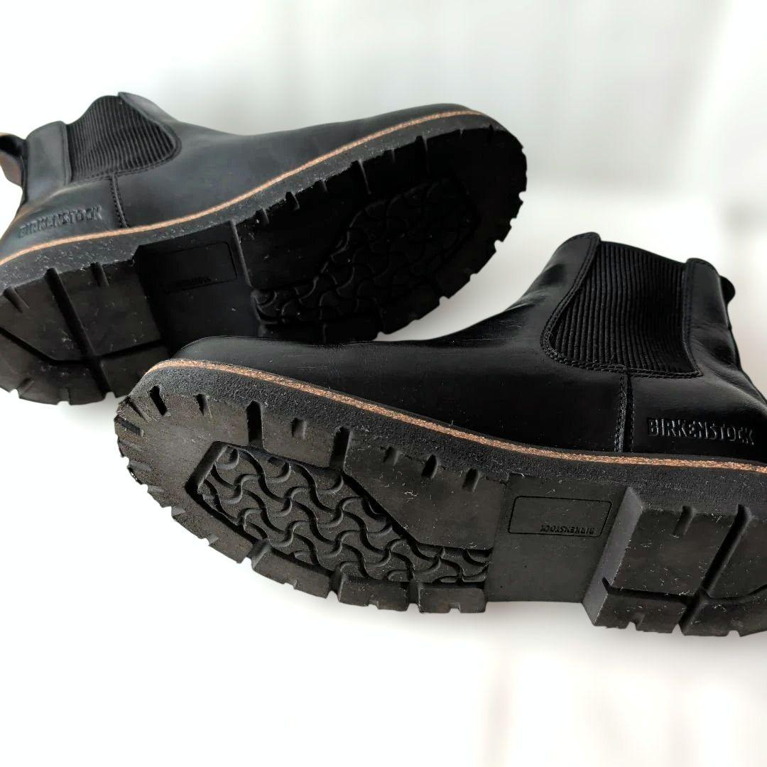 ビルケンシュトック　サイドゴアブーツ レザー ブラック　39