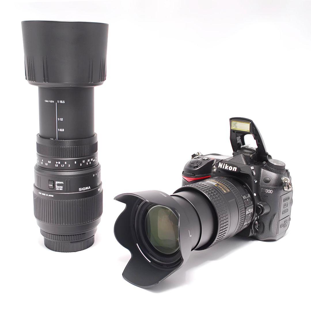 ❤即購入1000円OFF❤ニコン Nikon D7000 遊び心満載のW望遠搭載