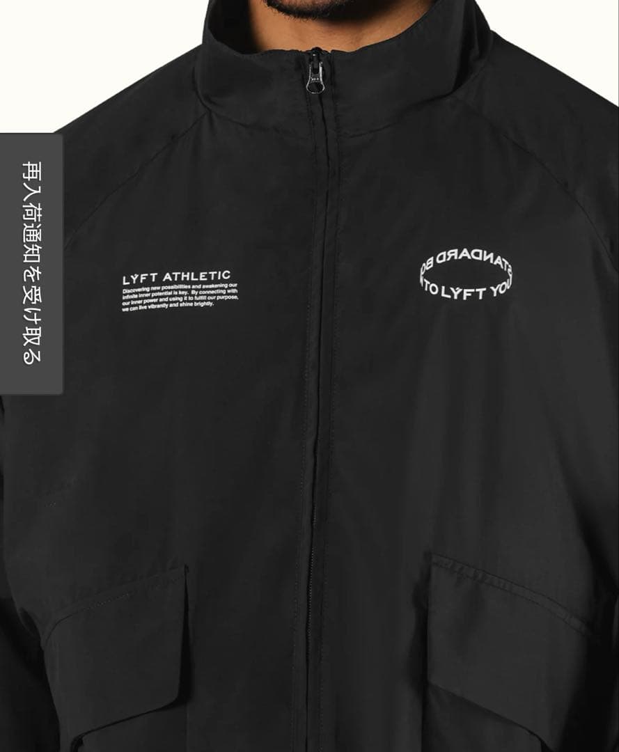 LYFT ナイロンジャケット ブラック