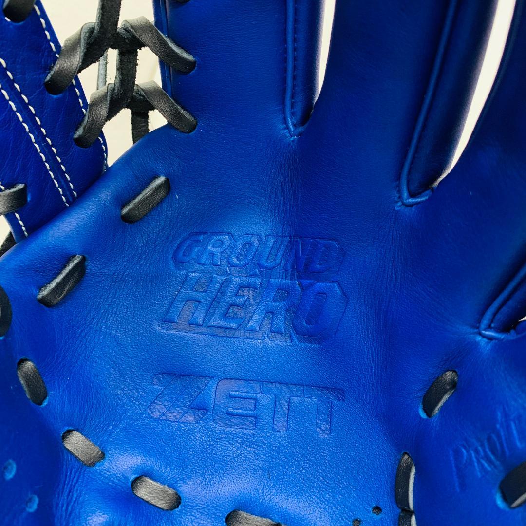 ゼット　BJGB76545　軟式用　ジュニア用　オールラウンド用　型付け済み