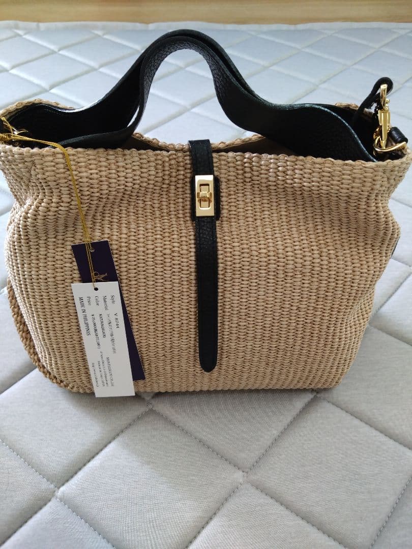 タグ付、新品未使用！ヴィオラドーロ　2wayカゴバック