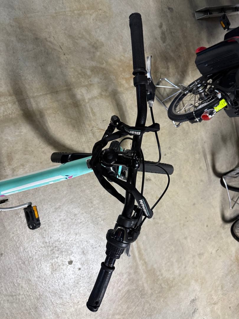 【手渡しのみ】Bianchi Duel 24インチ CK キッズバイク ビアンキ