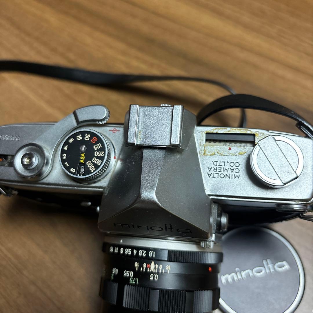 Minolta SR-7 AUTO ROKKOR-PF 55mm レンズセット