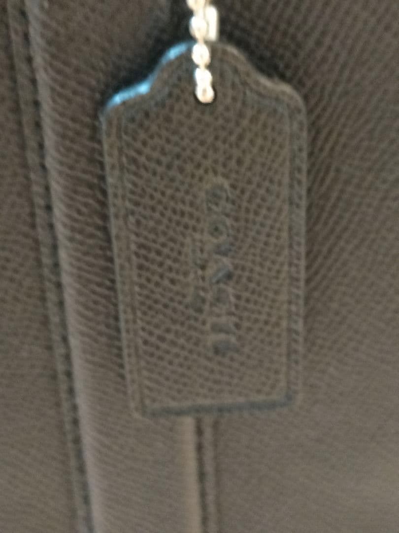 【美品】コーチ　メトロポリタン　F59141 ブラック　サフィアーノレザー