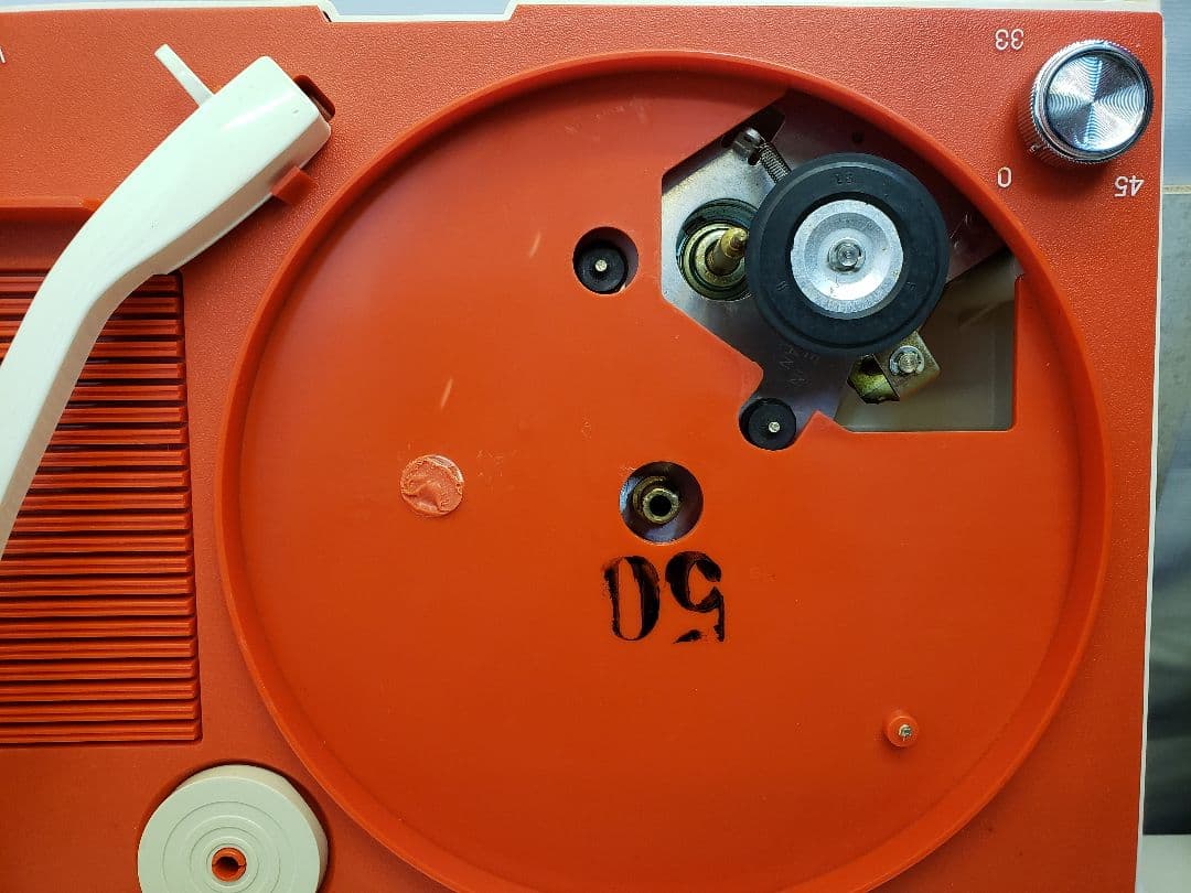 takt タクト TP-33 ポータブル レコード プレイヤー 50hz専用