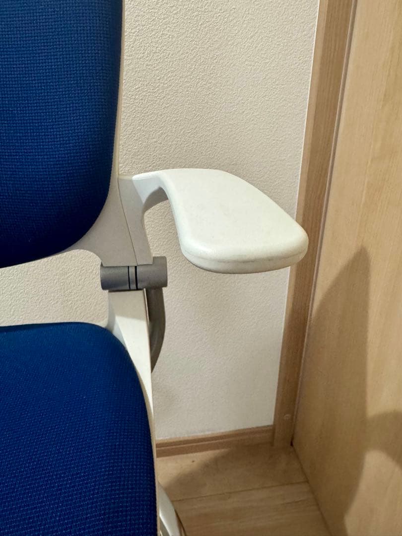 OKAMURA オカムラ デスクチェア オフィスチェア OAチェア 青 リモート