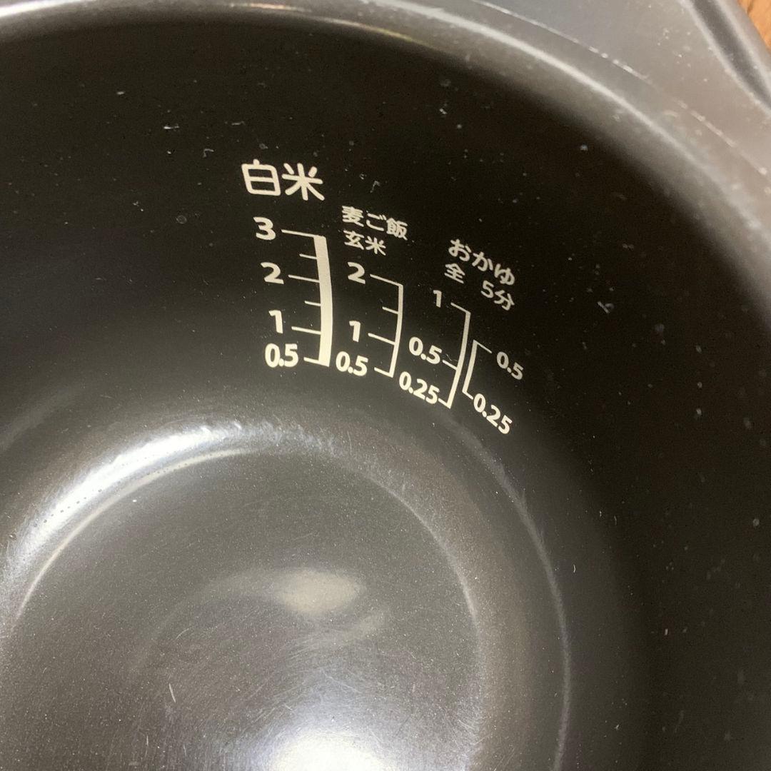 K817 東芝 TOSHIBA IHジャー炊飯器　RC-5XW 3合 25年製