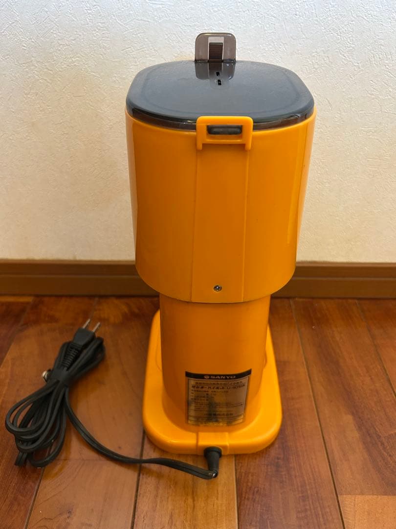 希少サンヨー Hi-Pot 業務用保温ポット 昭和レトロ オレンジ 通電確認済