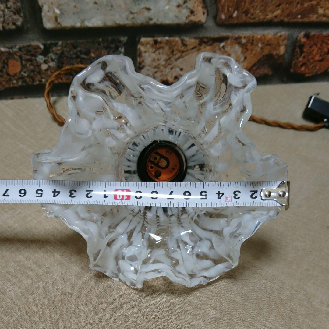 アンティーク ガラス ランプシェード