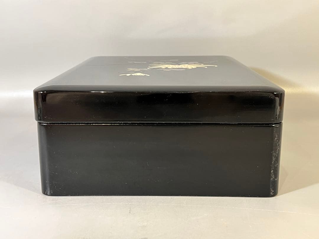 DT649 青貝塗 螺鈿 文箱 共箱