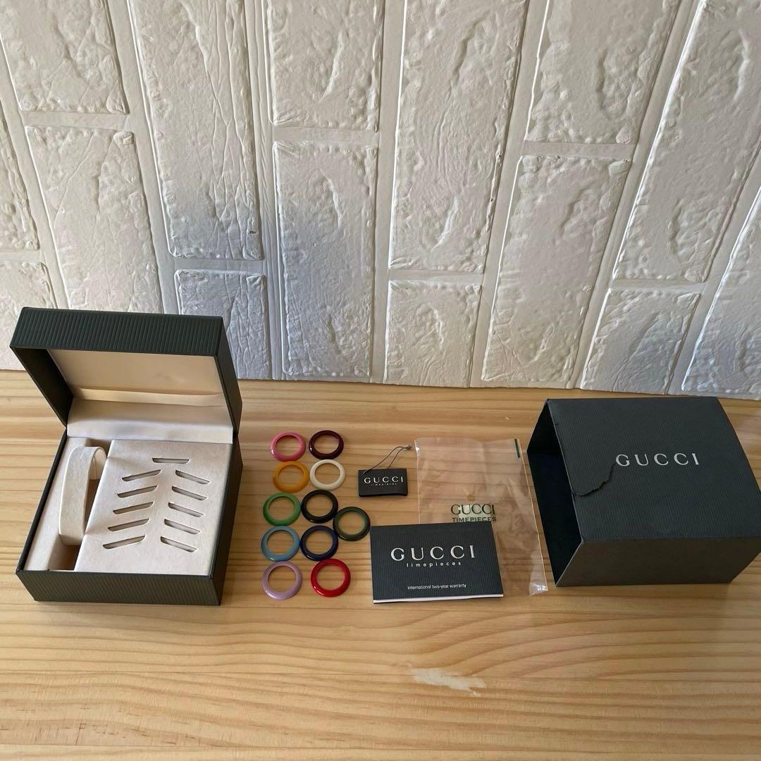 GUCCI グッチ チェンジベゼル 腕時計なし ベゼル・箱のみ　ヴィンテージ