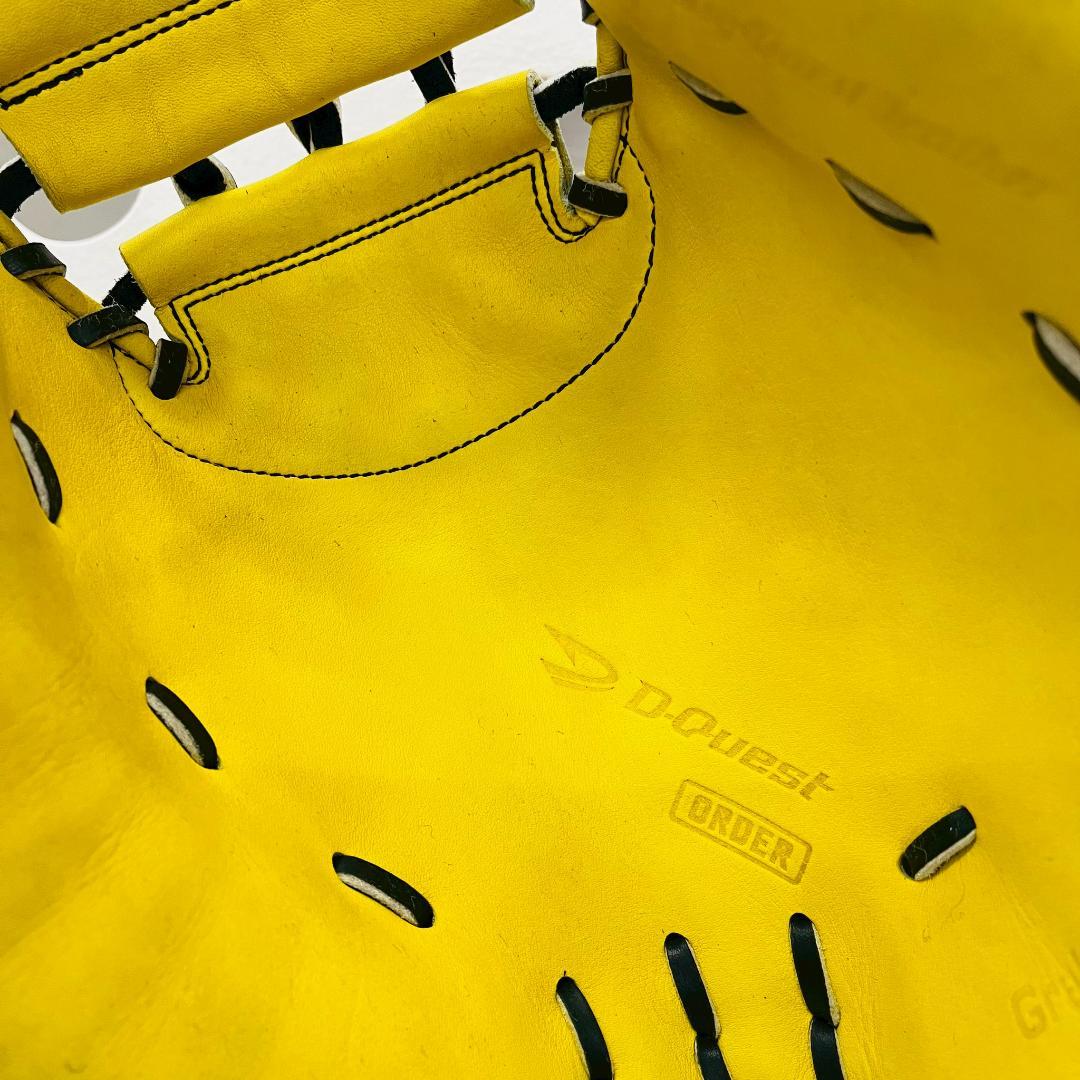 ディークエスト　DKO100　オーダーミット　硬式　捕手用　A122型　型付け済