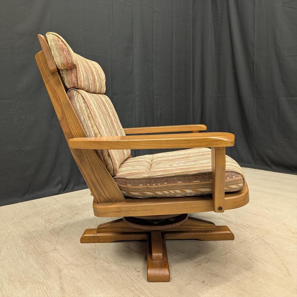 イーストウッド　回転式　アームチェア　一人掛け　シングルソファ　1P　チェア　A