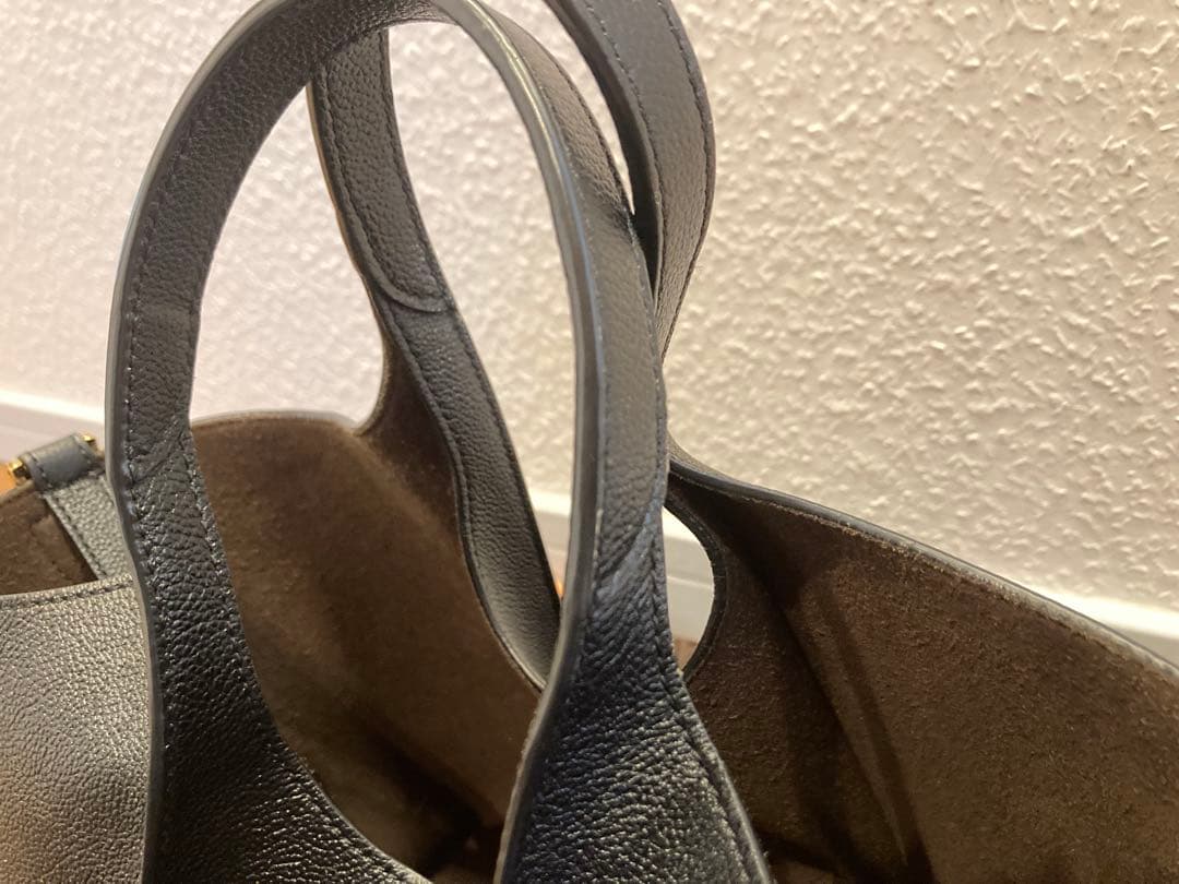 トッズ TOD'S タイムレス ミニ ショッピングバッグ ショルダー ブラック