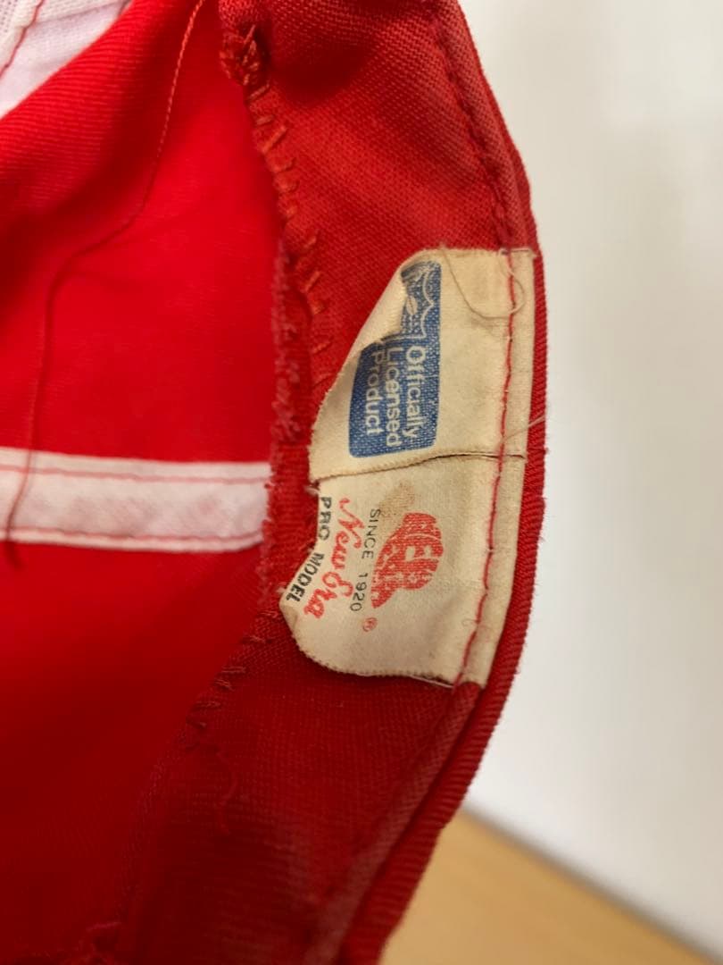 サンフランシスコ49ers キャップ 赤　NFL ビンテージ　古着　アメフト