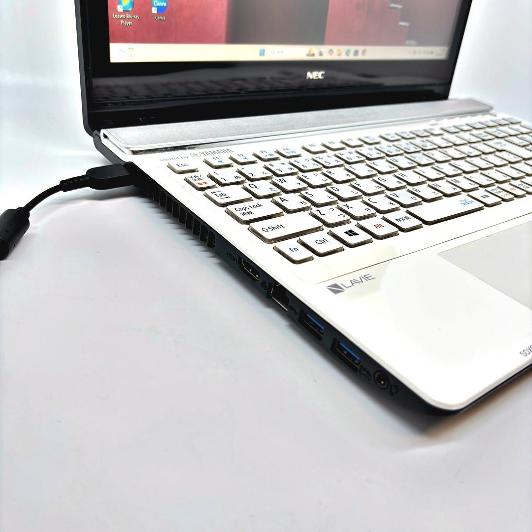 NECノートパソコン タッチパネル Win11 Corei7 新品SSD A19