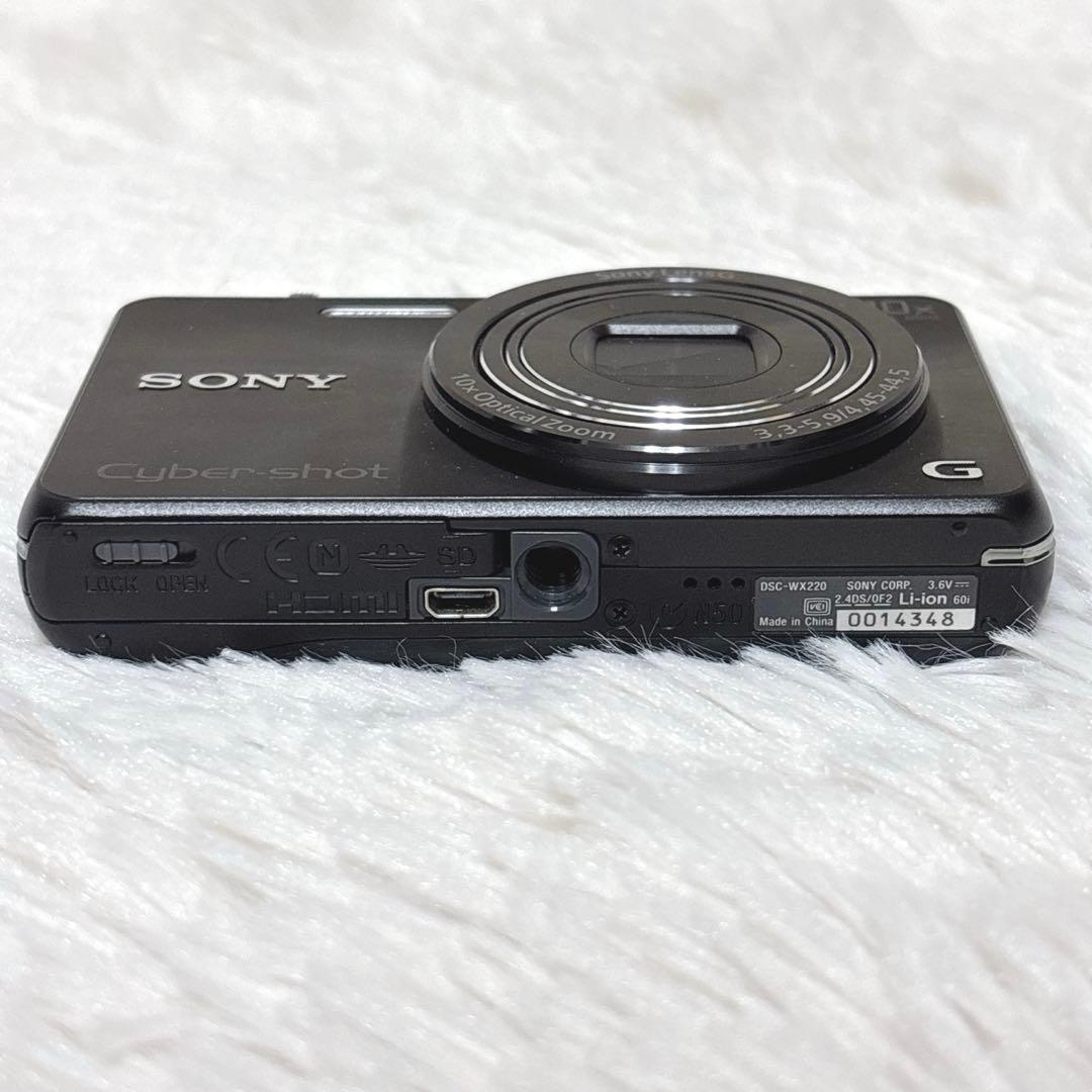 【極希少】SONY Cyber-shot DSC-WX220 ブラック