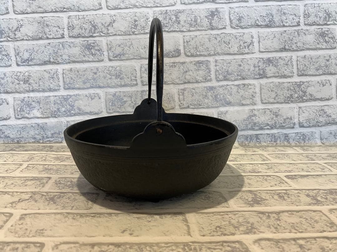 鋳鉄製土鍋 2個セット 持ち手付き