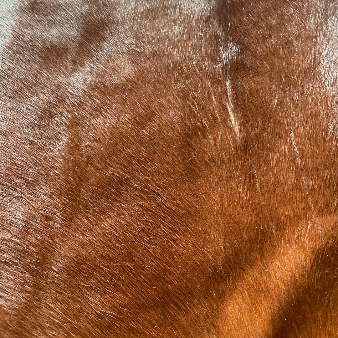 【IKEA】牛革ブラウンマット 未使用