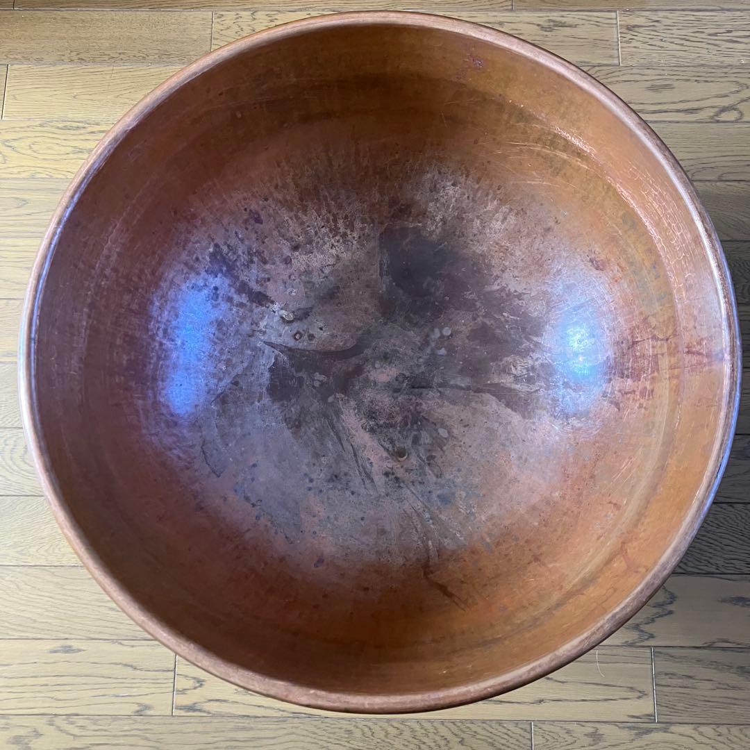 銅鍋　さわり鍋　特大　あんこ鍋　64㎝【B】