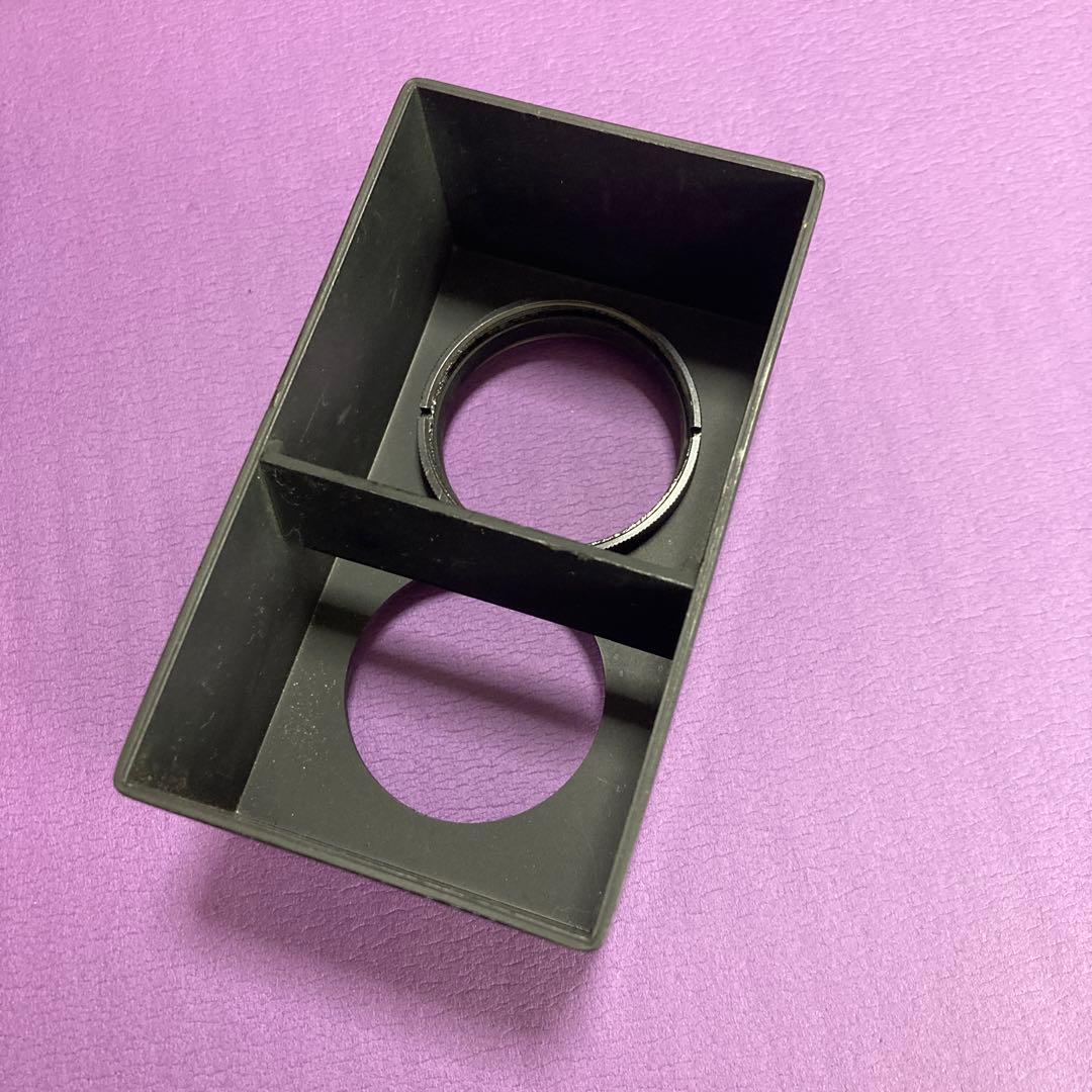 マミヤCシリーズ　180/4.5 角型フード　レンズ　グリップ　セット