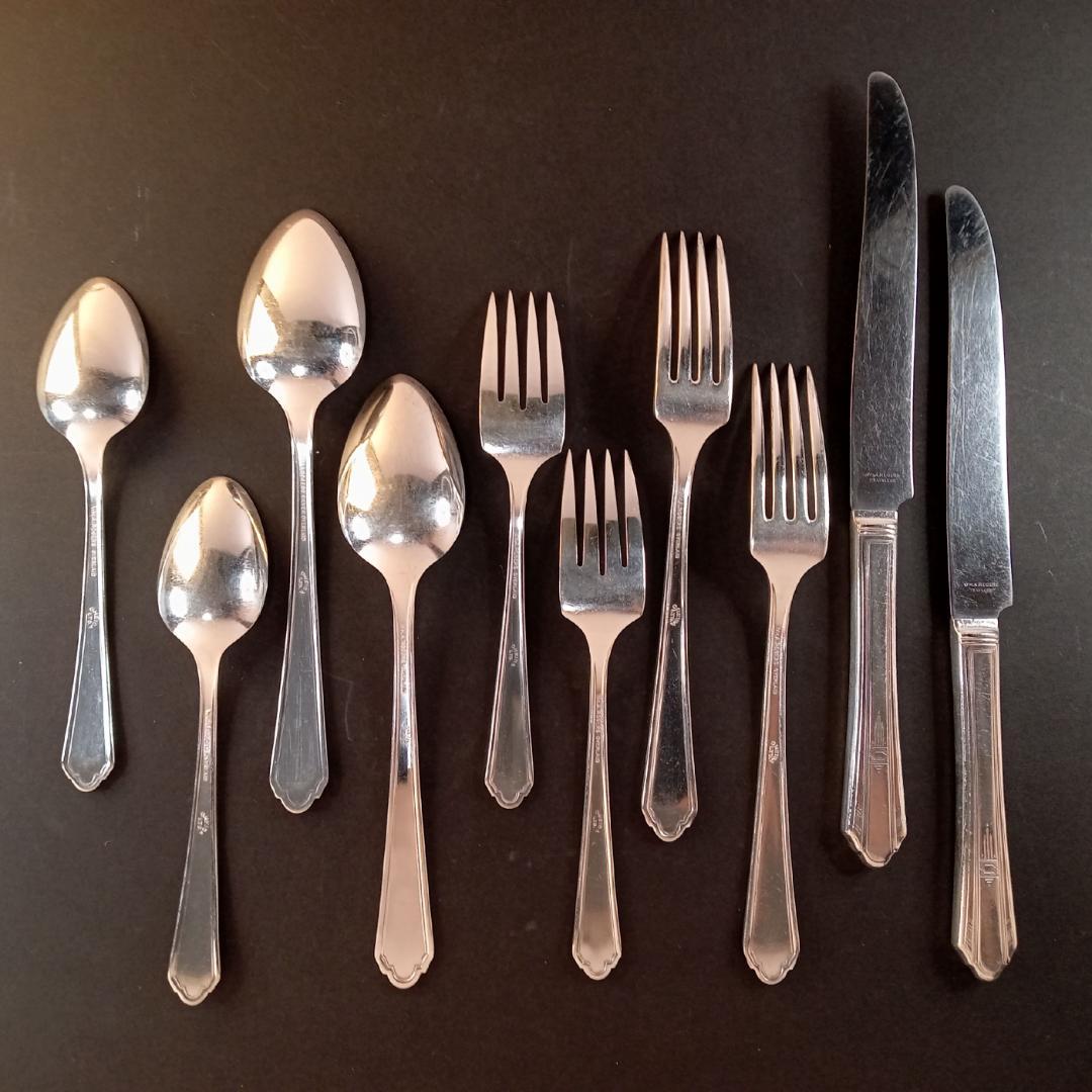 アールデコ1933年WM ROGERSカトラリーPARAMOUNT シルバーPL