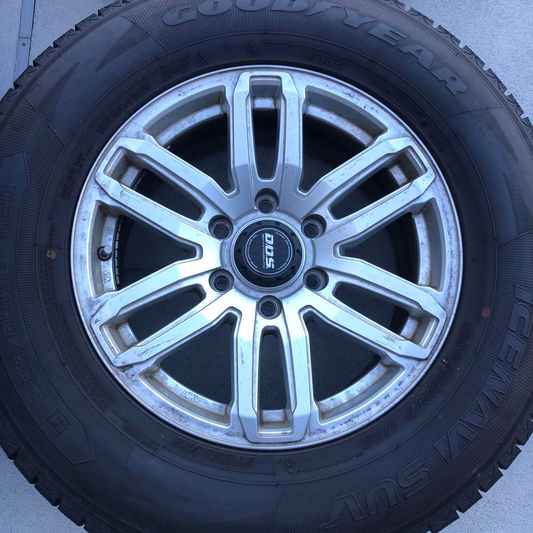 150プラド FJクルーザー ハイラックス 265/65r17 スタッドレス4本