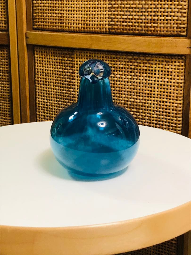 イッタラ　バード　ブルー　置物　オイバトイッカ