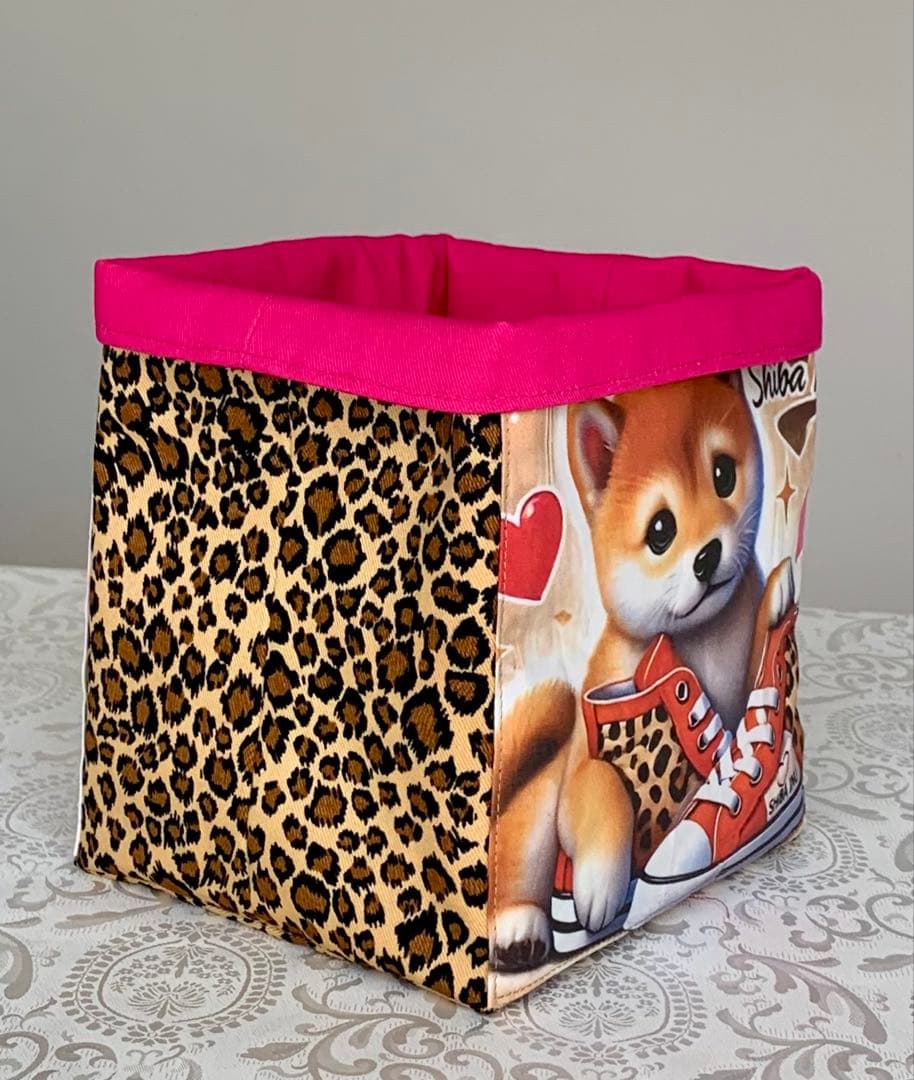 えっこ様　可愛いわんこ　トートバッグ　小物入れ