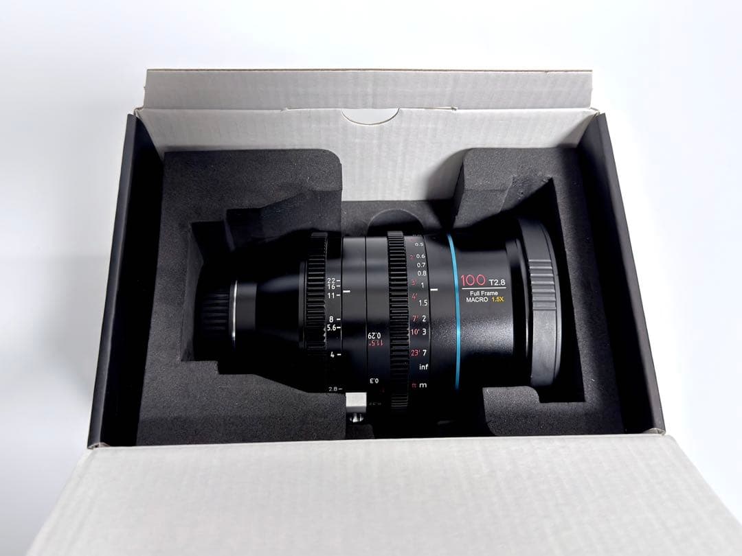 SIRUI Jupiter フルフレームマクロシネレンズ T2.8 100mm