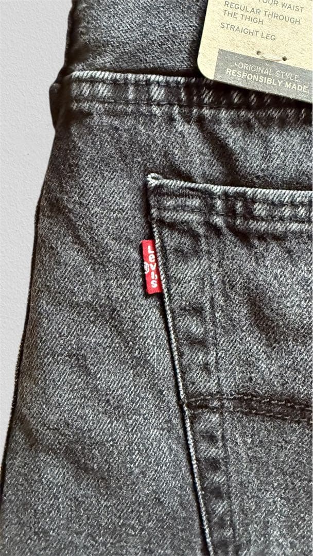 Levi's 501(R) ジーンズ WORN IN ブラックW36