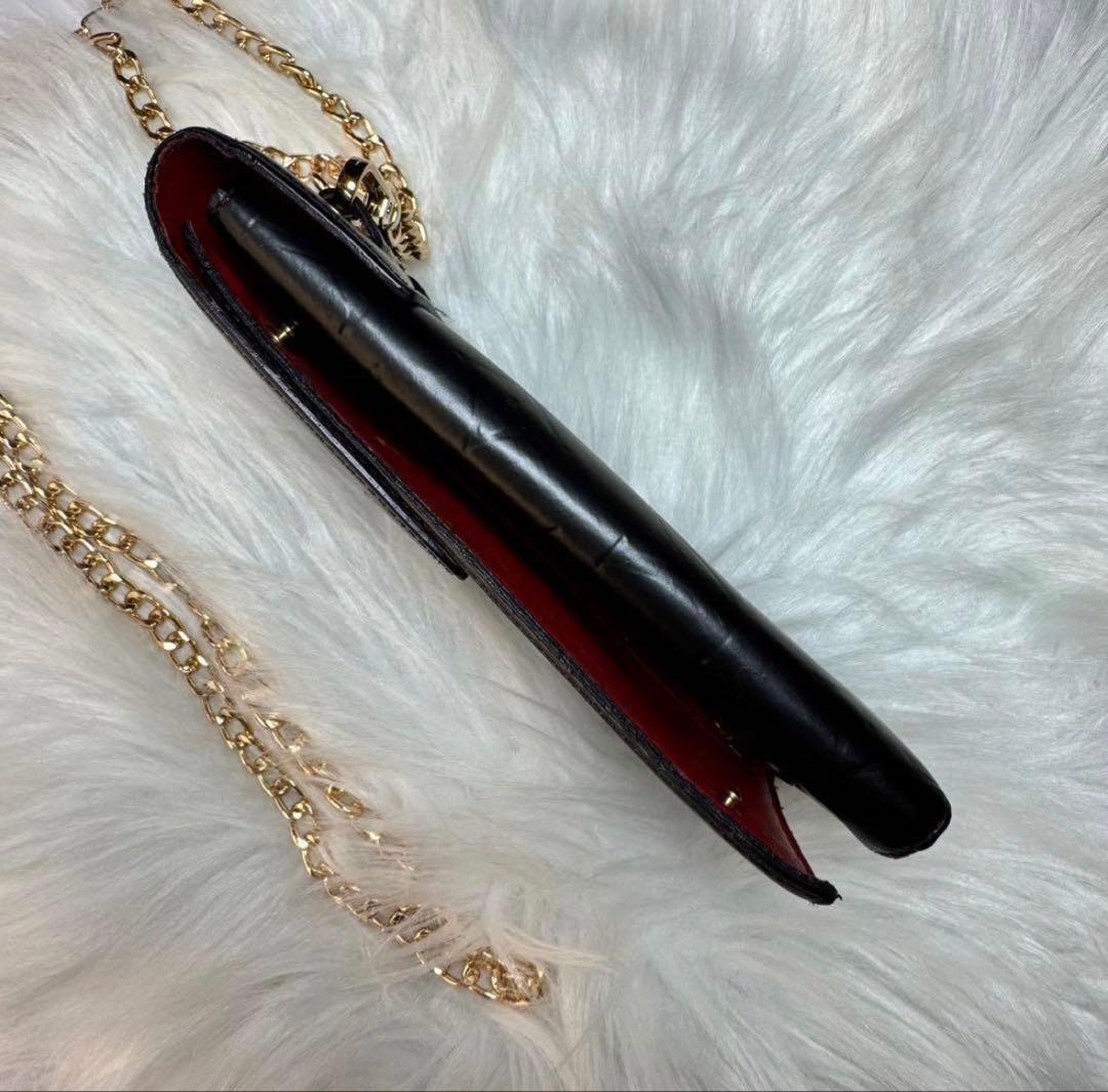 ルイヴィトン ショルダーウォレット ブラック