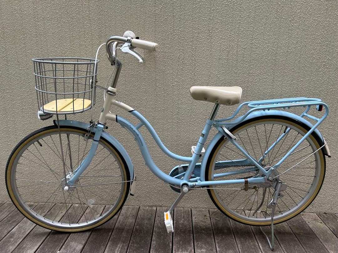 （こうき）女の子　自転車　24インチ　水色　大阪府豊中市引取