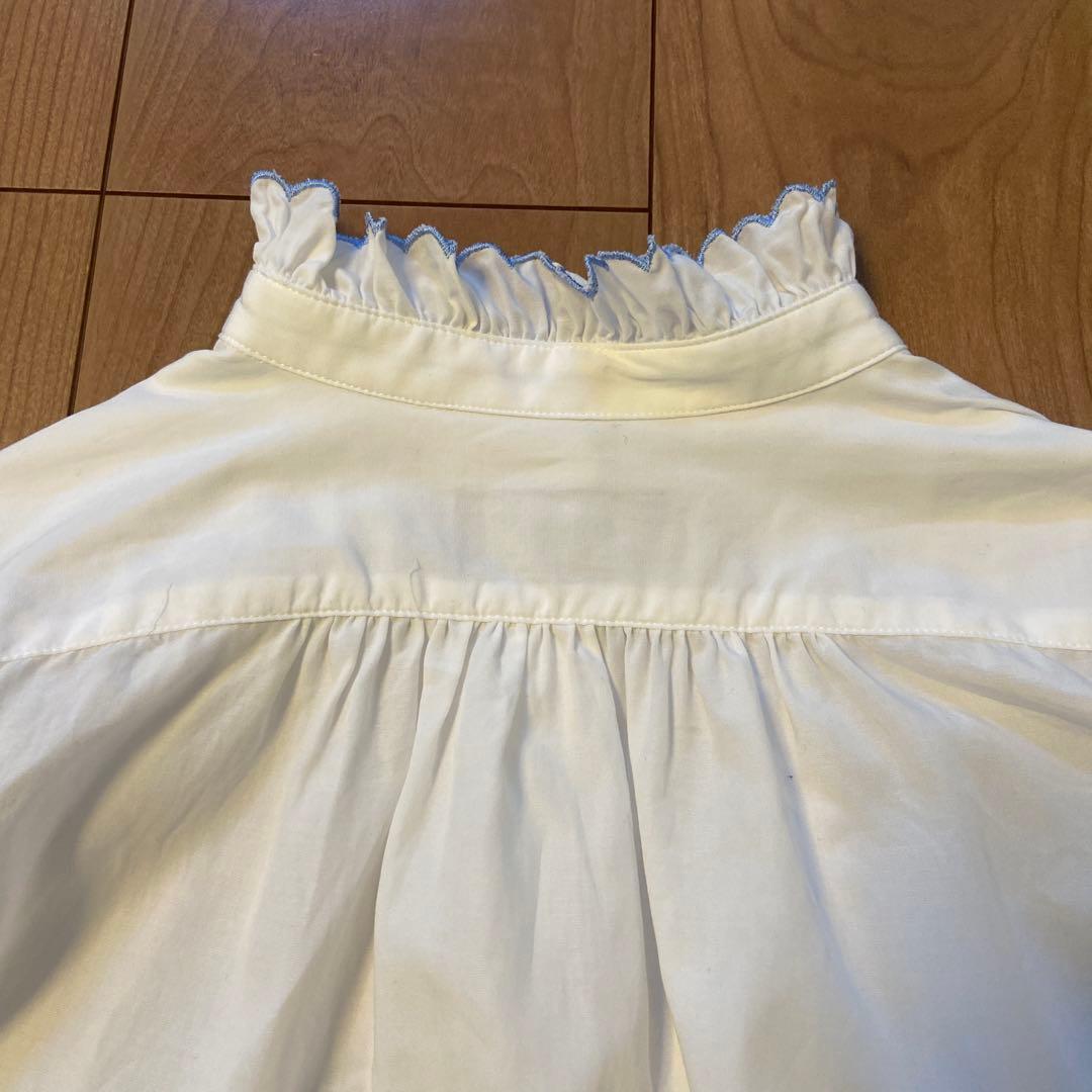 SINME スカラエンブロイダリーシャツ