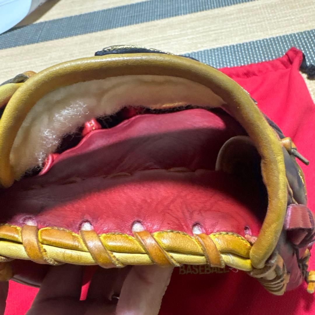 【最終】湯揉み型付済 久保田スラッガー L7内野手用オーダーグラブ