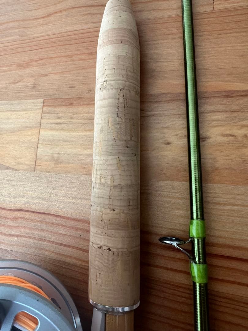 K.Bullet CREEK 3番（7ft）ロッドセット　リーダー、フライ付き