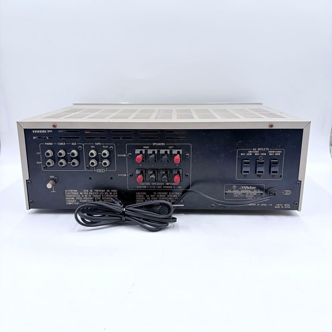 Victor プリメインアンプ JA-S22M ビクター 通電確認済み 現状品
