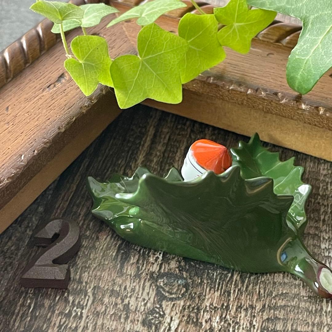 HEREND ヘレンド Xmasファンシースタンド サンタマンダリン　②