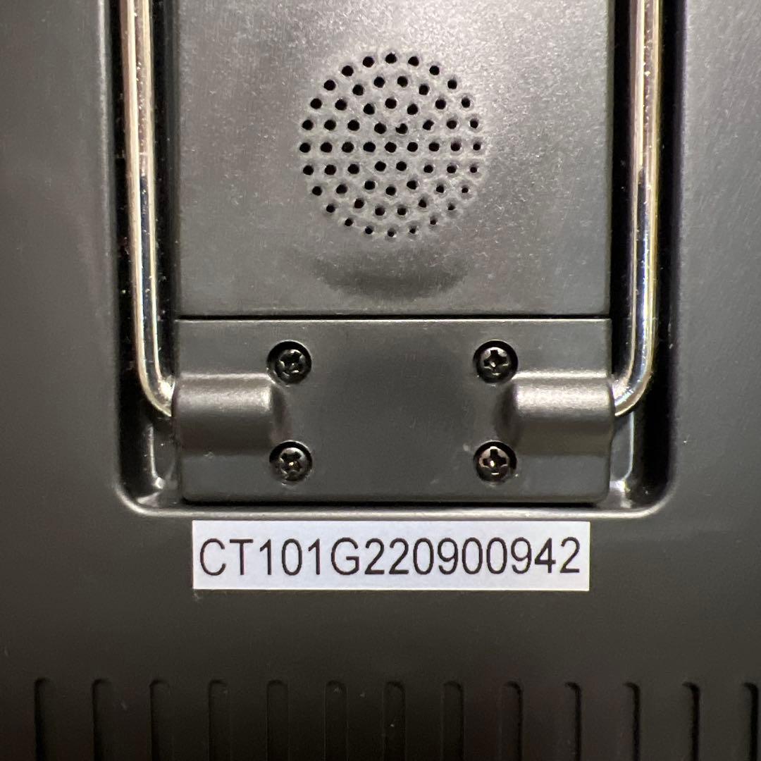 【美品・完品】OVER TIME 10.1型 録画機能付ポータブルテレビ 車載可