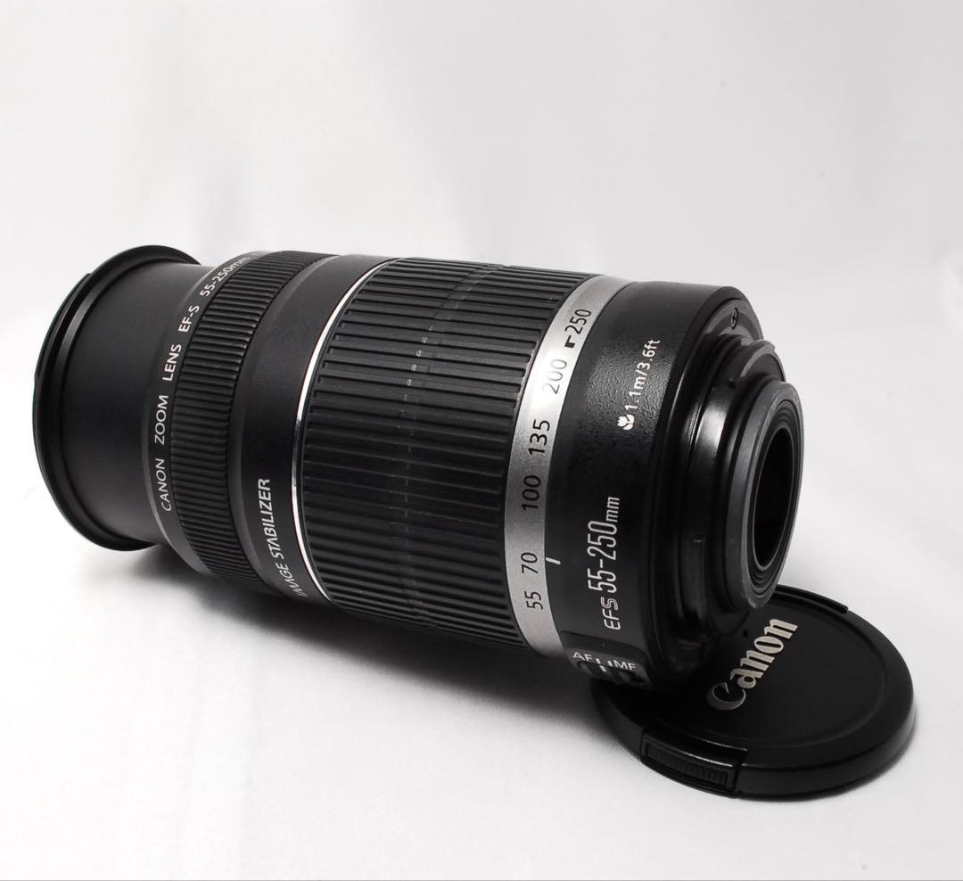 専用 CANON ZOOM LENS EFS 55-250 1:4-5.6 IS