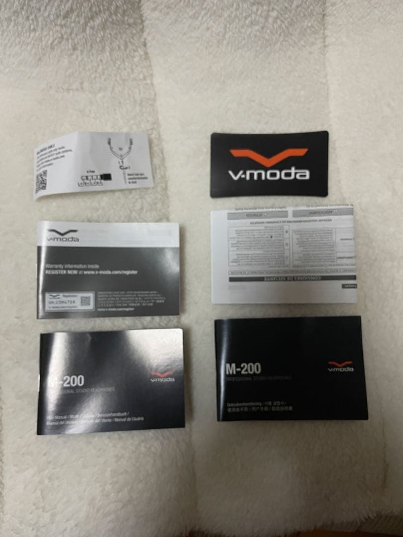 ヘッドホン V-MODA M-200 Black
