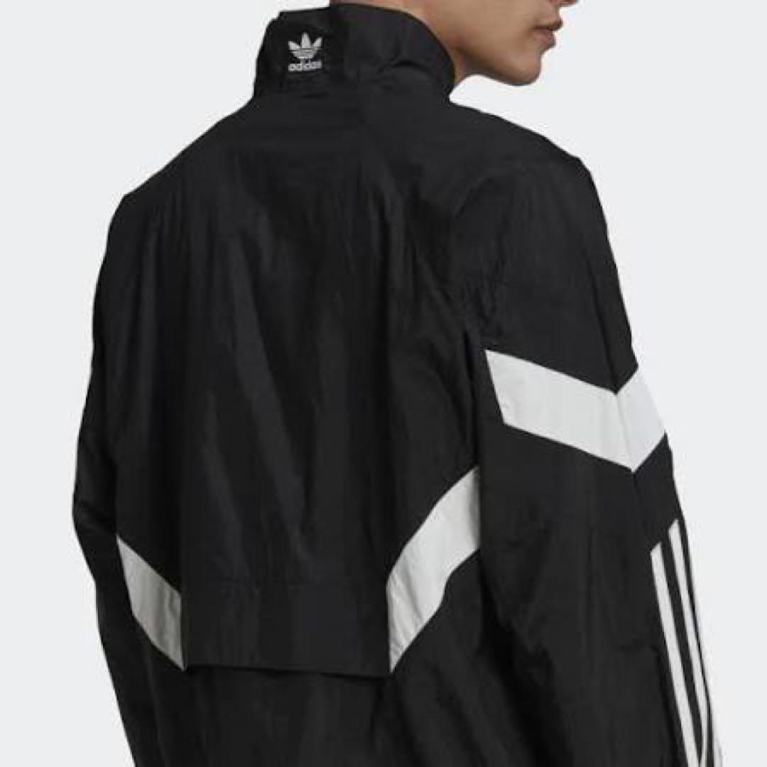 adidas REKIVE ナイロンジャケット ブラック XL